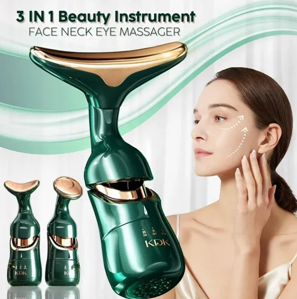 2 In 1 Anti Wrinkles  Facial Massager For Skin Care